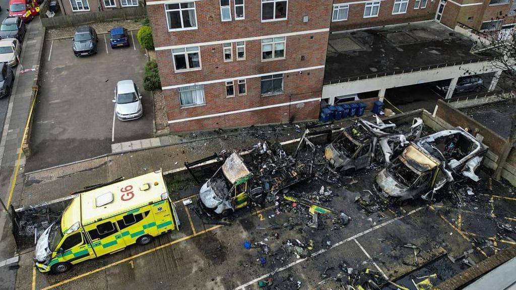 Police Probe Islamist Group's Arson Attack Claims in London